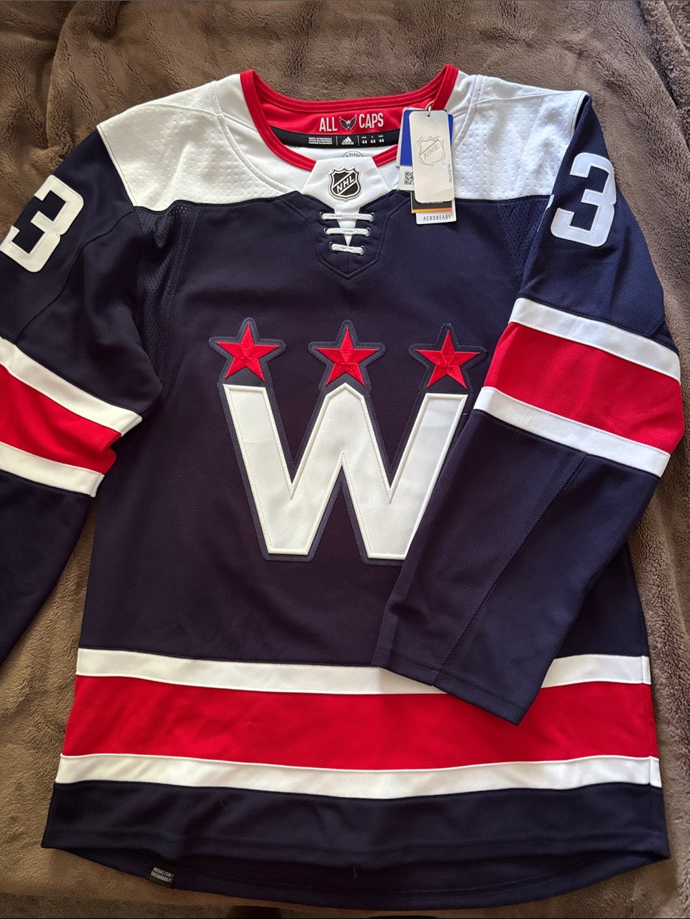 Tom Wilson Authentic Adidas Jersey